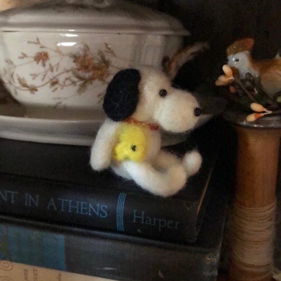 Needle Felted Snoopy and Woodstock - Picture 5 of 7
